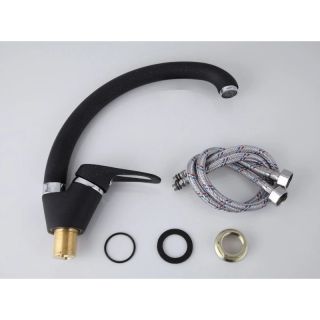 Смеситель для кухни Frap F4552-8 черный